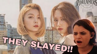 REACTION to DREAMCATCHER (드림캐쳐) SIYEON & DAMI (시연, 다미) - "SHADOW" OST MV and Slow Ver.