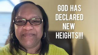 God is ready to take YOU to NEW HEIGHTS you haven't seen before!