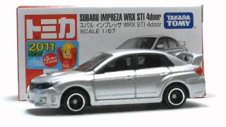 SUNUPAPA : Tomica #007 Subaru Impreza WRX STI 4door