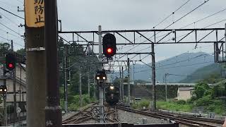 東武鉄道SL大樹ふたら72号　13:37鬼怒川温泉駅到着　2022.8.15