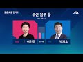 2020 우리의 선택 jtbc 예측조사 발표…민주·시민 143~175석 통합·한국 101~134석 예상 jtbc news