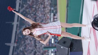 야구장의 뜨거운 열기 박담비 롯데 치어리더 직캠 부산 사직구장 Park Dambi cheerleader fancam 240523 \\ 4k