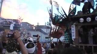 中島祇園　大蛇山 japanese dragon festival 2014year