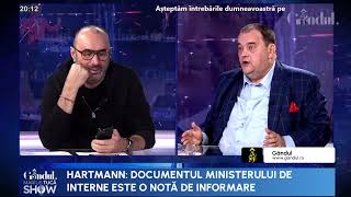 Marius Tucă Show | Invitat: H. D. Hartmann