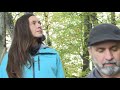 blind hiking with lawrence gunther in gatineau