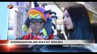 GameX 2014 Oyun Fuarı Beyaz TV Haber Segment Bilgisayar