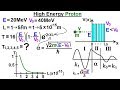 Physics - Ch 66 Ch 4 Quantum Mechanics: Schrodinger Eqn (90 of 92) A High Energy Proton