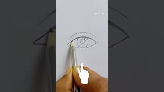 how to draw 3D eyes #drawing #shorts