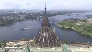 Ottawa, Ontario, Canada - Parliament Hill - Peace Tower HD (2015)