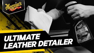 Leather Cleaner, Leather Conditioner \u0026 UV Protection -  Meguiar’s Ultimate Leather Detailer