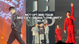 [콘서트 브이로그]디유니티 첫막콘_ NEO CITY : SEOUL - THE UNITY DAY3