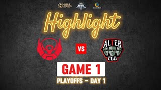 Highlight Bigetron Alpha Vs Alter Ego - Game 1 - MPL ID - Playoffs