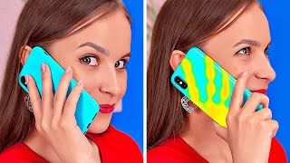 COOL HACKS TO UPGRADE YOUR PHONE || Best DIY Custom Ways And Tricks For Your Case By 123 GO! BOYS