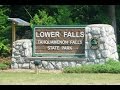 Camping at Tahquamenon Falls State Park, Michigan