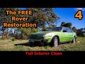 The FREE Rover SD1 Restoration Episode 4 (Ft @HughJeffreys) // Full Interior Clean