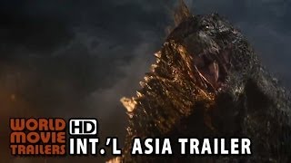 Godzilla Official International Asia Trailer  (2014) HD