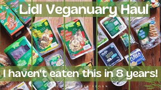 Lidl Veganuary Haul - I haven't eaten this in 8 years! 🍽