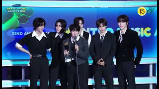 RIIZE Winning 'Best Trend Leader Awards' on @ 32nd Hanteo Music Award