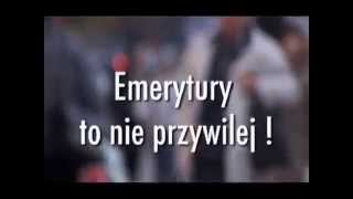 Emerytura to nie przywilej