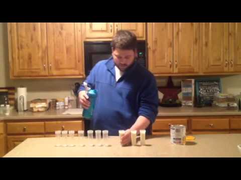 Making bottles for the Quads Making bottles for the Quads