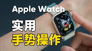 5个Apple Watch一定要会用的手势操作！ft.辅助触控真的没手都能用 | 科技小代