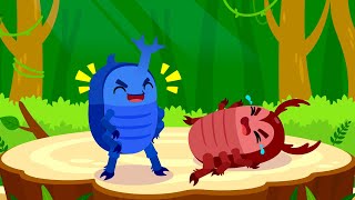 El Poderoso Escarabajo Rinoceronte 💪🏼🏆| Bichos e Insectos | Rímas para Niños | Lotty Friends