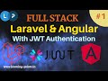 Full Stack Application with Laravel and Angular | Install and Setup Project | Learning Points