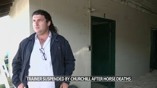 WDRB speaks with trainer Saffie Joseph Jr. after he got suspended from Churchill Downs