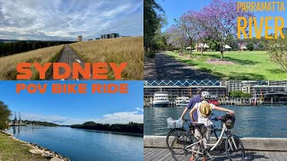 Sydney POV Bike Ride! Explore the River! (4K)