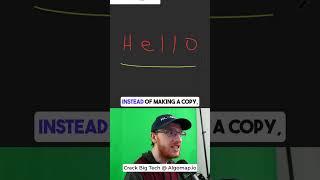 How to get Constant Space Algorithms in Coding Interviews - Reverse String - Leetcode 344