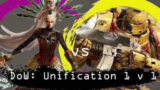Dawn of War Unification 1 v 1 Ynaari (MrBlueDude) vs Imperial Fists (zopeys)