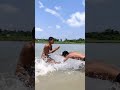 Indian desi WWE fight in the river | Indian local Wwe |Wrestling Legends | #shorts