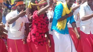 Devarattam village folk dance. Lingammaur