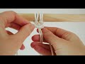 spiral knot macrame knots for beginners