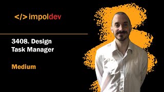 Design Task Manager | LeetCode 3408 - Python