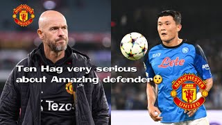 Erik ten Hag is very serious about bringing Kim Min-jae, a World Cup star, to Manchester United.🔥🔥