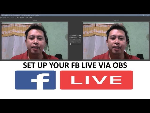 Obs Tutorial Open Broadcasting Software Paano Mag Live Stream