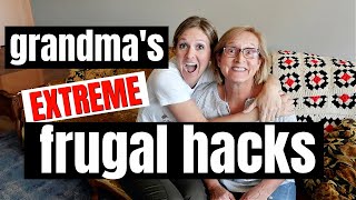 10 Frugal Living Tips from the Great Depression | Grandma's Extreme Frugal Hacks