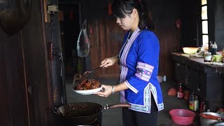 Fried Fishtail with Qiuzi Seed,It's the taste of my hometown. Are my friends drooling