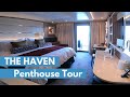 Walkthrough Room Tour of The Haven Courtyard Penthouse with Large Balcony 17108 | Norwegian Joy