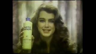 Wella Balsam Shampoo Commercial 1980 (Brooke Shields)