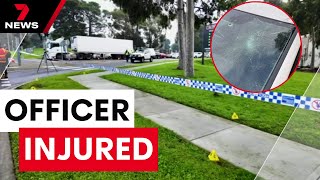 Young police officer run down in Melbourne’s east | 7 News Australia