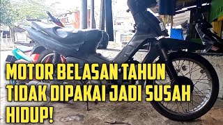 Cara Menghidupkan Motor Yang Sudah Lama Tidak Dipakai