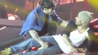 One Direction FALLS ON STAGE Part 1