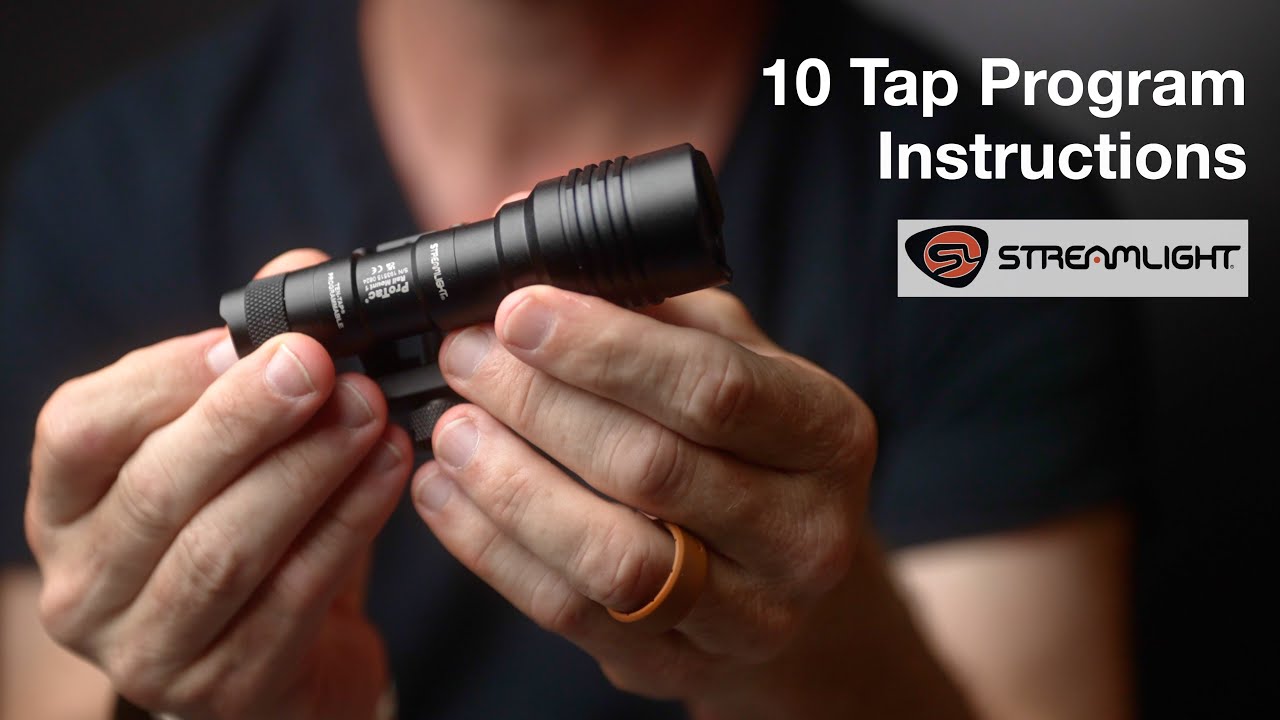 Streamlight Ten Tap Programming Instructions Streamlight 88058