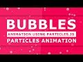 Bubbles Animation Using Particles.js - How to use particles.js - background particles animation