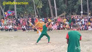 মাগুরার ঐতিহ্যবাহী  লাঠিখেলা, traditional game, Lathi Khela ,#LathiKhela