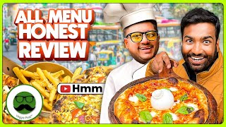 Eating All Menu at Pizza Da Nik | Youtuber HMM Exposed | Veggie Paaji Delhi Pizza