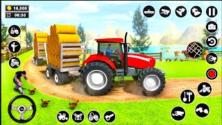Real Tractor Driving Simulator 2020 - Grand Farming Transport  - Android GamePlay