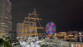 横浜コスモクロック21　夜景